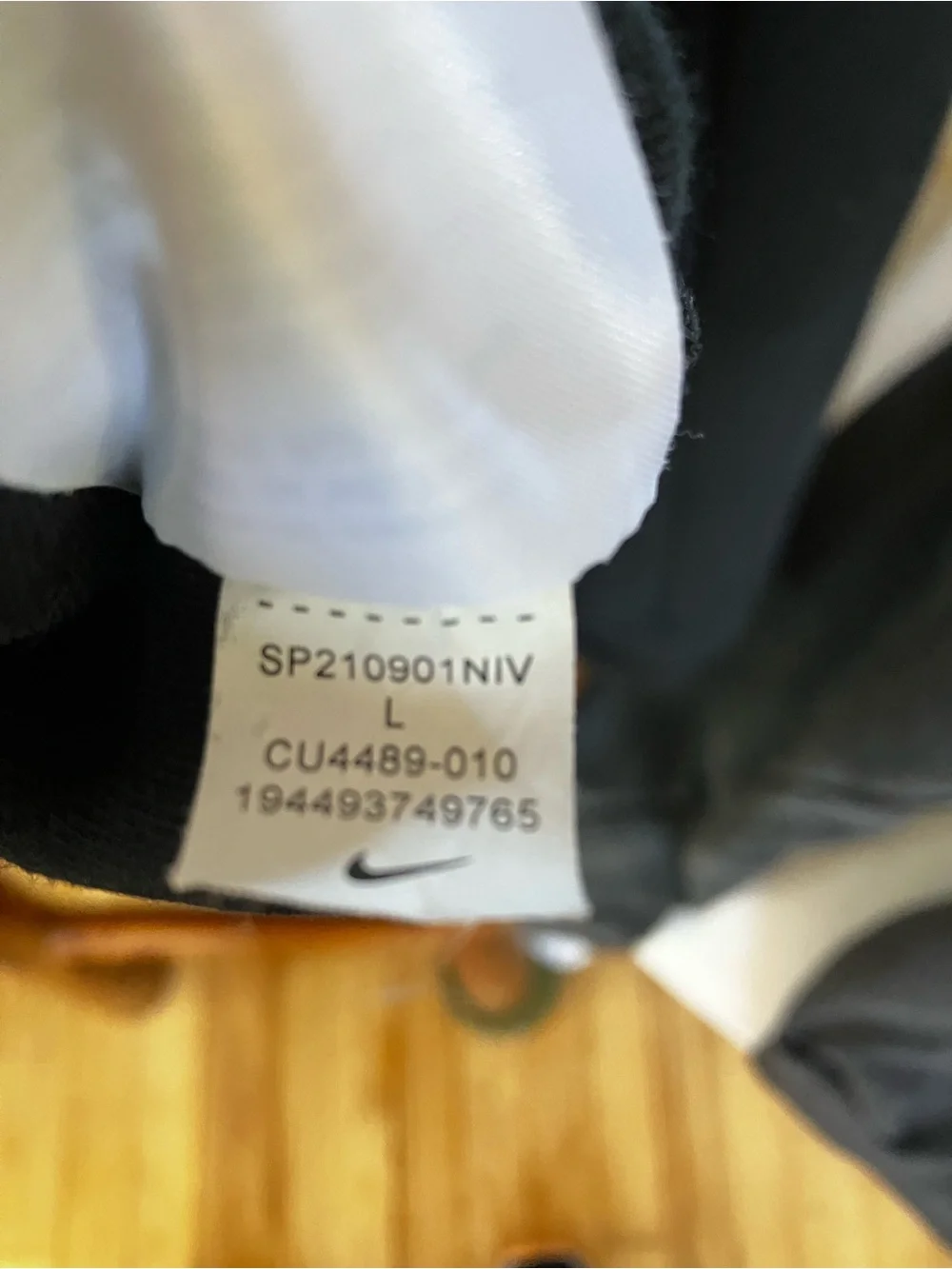 Nike Sportswear Tech Fleece Full Zip Hoodie Black L